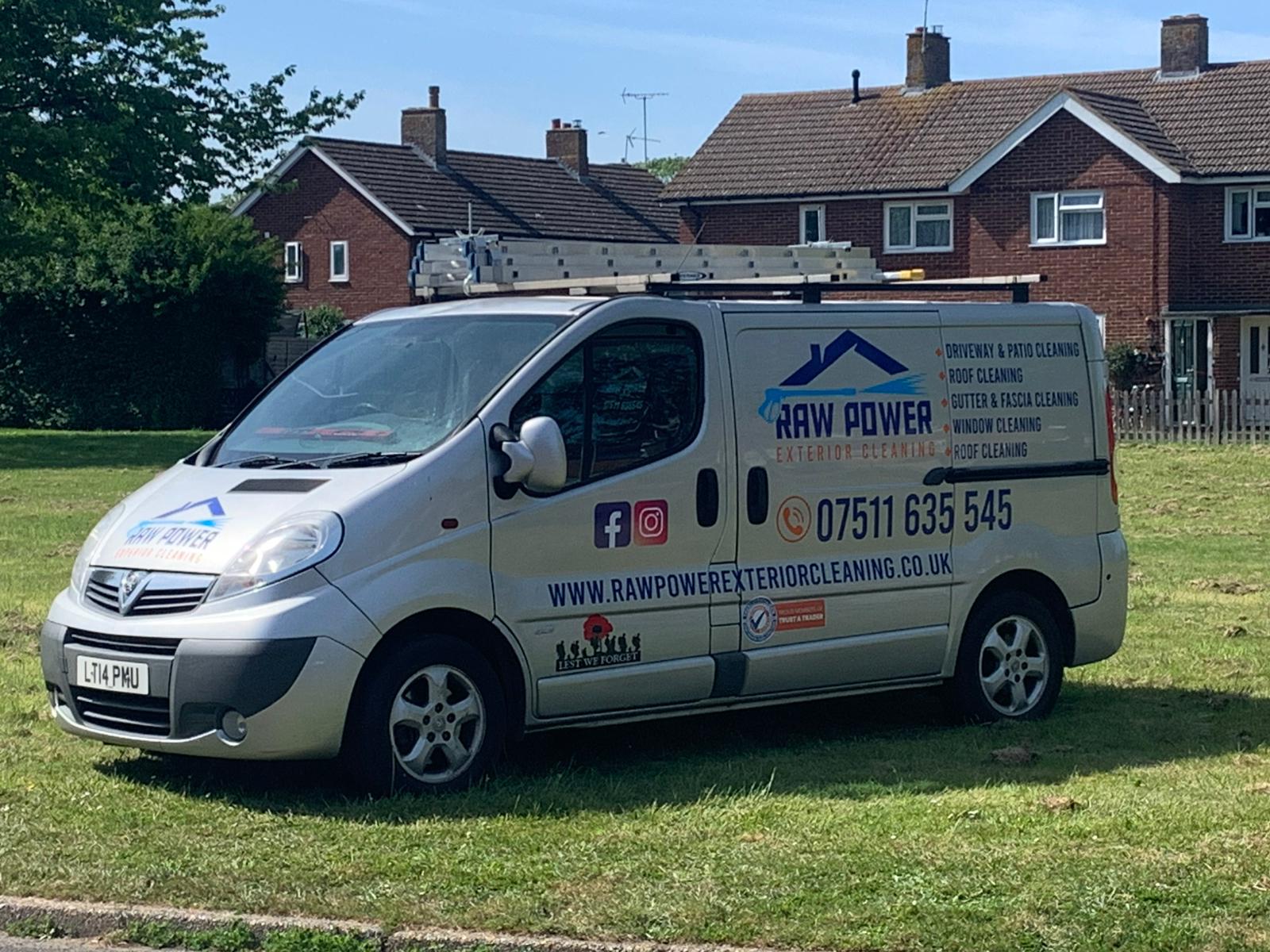 James Morris, owner of Raw Power Exterior Cleaning