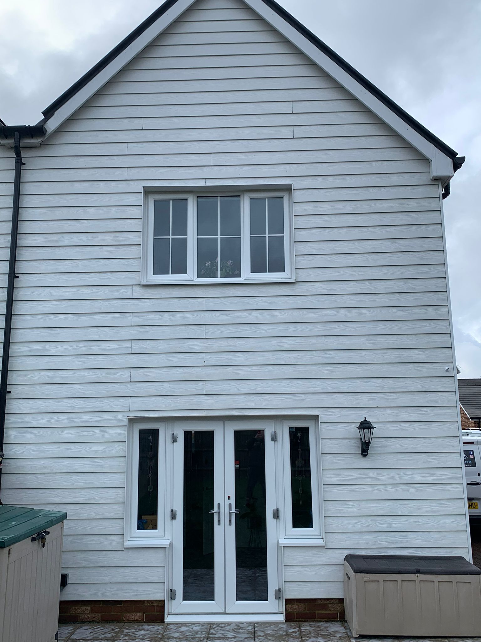 Window Cleaning before treatment, Raw Power Exterior Cleaning